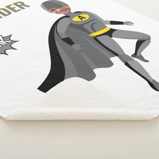 Superhero Phantastisch Unique Boy Fabulous Geburts Sherpadecke (3/4)