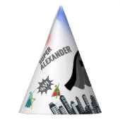 Superhero Phantastisch Unique Boy Fabulous Partyhütchen (Links)