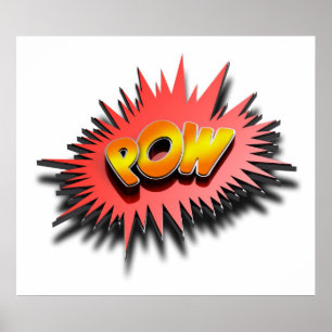 Superhero POW - Poster