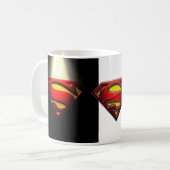 Superhero Power Tasse - Fett Emblem Design für Com (Vorderseite Links)