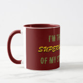 Superhero Red Tasse von Poet Adiela Akoo (Links)