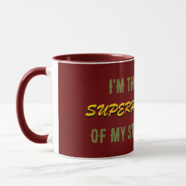 Superhero Red Tasse von Poet Adiela Akoo