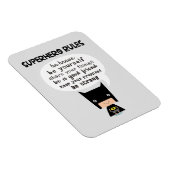 Superhero-Regeln Magnet (Rechte Seite)