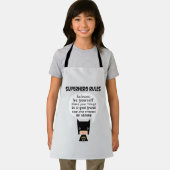 Superhero-Regeln Schürze (Insitu)