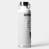 Superhero-Regeln Trinkflasche (Vorderseite)