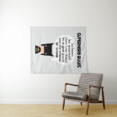 Superhero-Regeln Wandteppich (Beispiel (Horizontal))