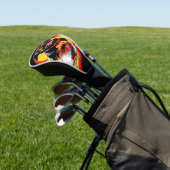 Superhero Rottweiler Dog 01 - Ignacio Richter Golf Headcover (In SItu)