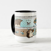 Superhero-Schläger-Tasse Tasse (Vorderseite Links)