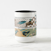 Superhero-Schläger-Tasse Tasse (Zentrum)