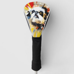 Superhero Shih Tzu Dog 01 - Ignacio Richter Golf Headcover