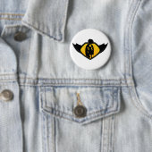 Superhero-Silhouette-Knopf-Abzeichen Button (Beispiel)