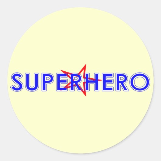Superhero Stickers (Vorderseite)