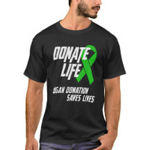 Superhero Style Organ Spende Awareness T - Shirt