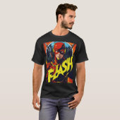 "Superhero T - Shirt Design - Bold and Dynamic Gra (Vorne ganz)