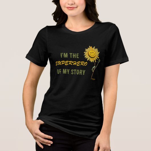 Superhero T - Shirt von Poet Adiela Akoo (Vorderseite)