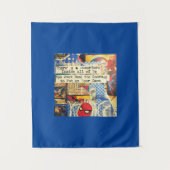 Superhero Tapestry Wandteppich (Vorderseite)