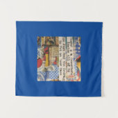 Superhero Tapestry Wandteppich (Vorderseite (Horizontal))