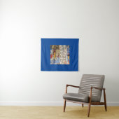 Superhero Tapestry Wandteppich (Beispiel (Horizontal))