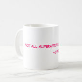 Superhero-Tasse Kaffeetasse (Vorderseite Links)