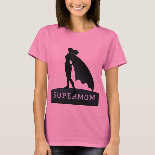 Superhero Tee - Supermom (Vorderseite)