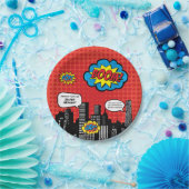 Superhero-Teller Pappteller (Party)