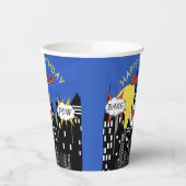 Superhero Thema Geburtstag Pappbecher (Links)