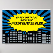 Superhero Themed Poster (Vorne)