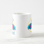 Superhero Vater Custom Kaffeetasse (Mittel)