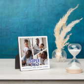 Superhero Vater Foto Collage Comic Buch Keepake Fotoplatte (InSitu)