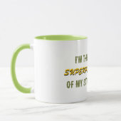 Superhero White Tasse von Poet Adiela Akoo (Links)