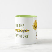 Superhero White Tasse von Poet Adiela Akoo (Zentrum)