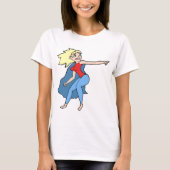 Superhero Woman T-Shirt (Vorderseite)