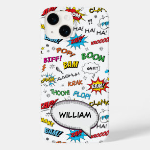 Superheroes Comic Muster Case-Mate iPhone 14 Hülle