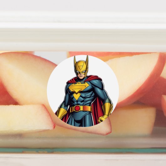 SuperHeroes Etiketten (Befestigt)