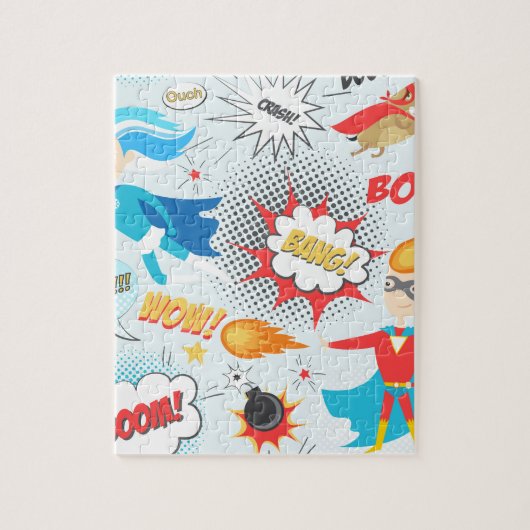 Superheroes Puzzle (Vertikal)