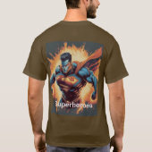 Superheroes T - Shirt Design (Rückseite)