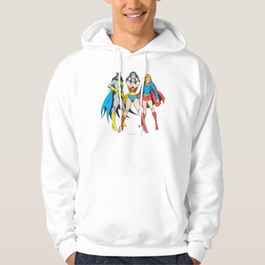Superheroine-Pose Hoodie (Vorderseite)