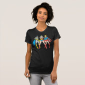 Superheroine-Pose T-Shirt (Vorne ganz)