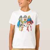 Superheroine-Pose T-Shirt (Vorderseite)