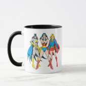 Superheroine-Pose Tasse (Links)