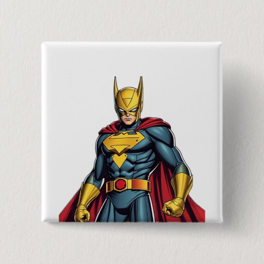 Superheros Button (Vorderseite)