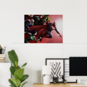 Superheros Poster (Heimbüro)
