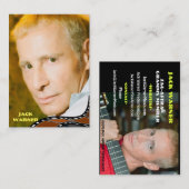 Superherounterhaltungskarten/doppelte mit Seiten Visitenkarte (Vorne/Hinten)