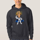 Superhirn Gehirn Kraft Hoodie (Vorderseite)