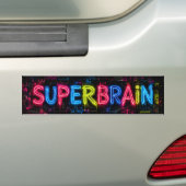 Superhirn KI Autoaufkleber (Auf Auto)