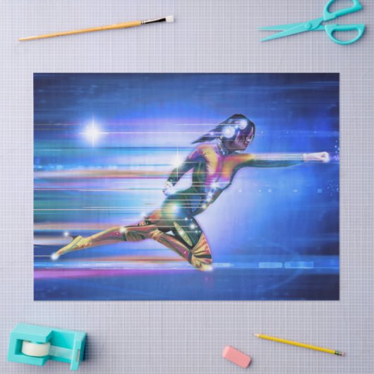 Superhirntaschentuch Seidenpapier (Basteln)