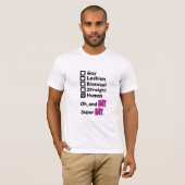 Superhomosexuelles T-Shirt (Vorne ganz)