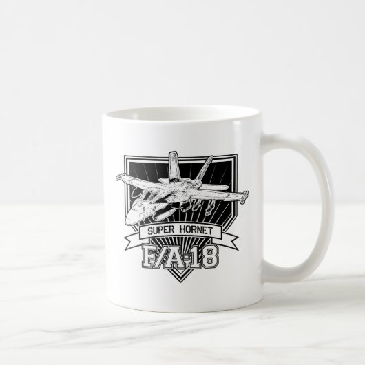 Superhornisse F18 Kaffeetasse (Rechts)