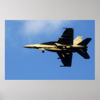 Superhornisse F/A-18 Poster