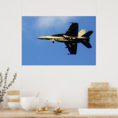 Superhornisse F/A-18 Poster (Küche)